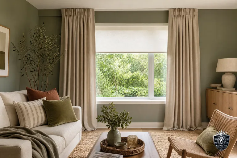 Custom Curtains & Drapery styled in a Calgary interior