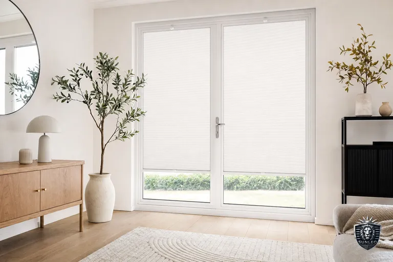 Perfect Fit & Door Blinds styled in a Calgary interior