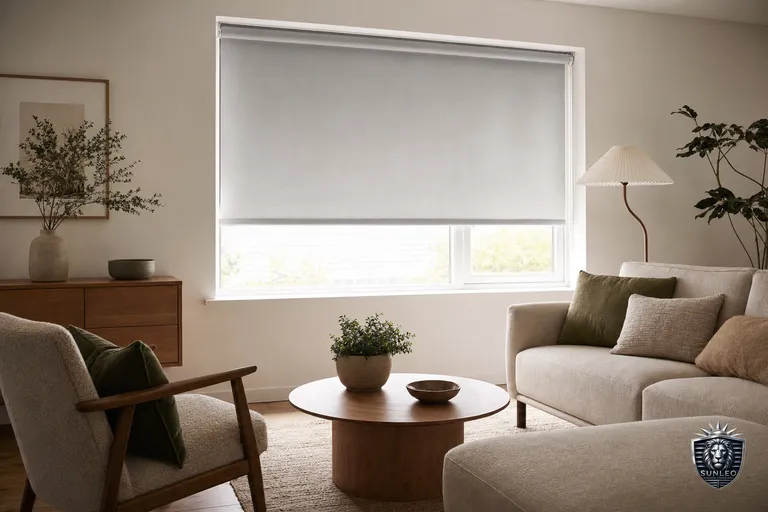 Roller Blinds & Shades styled in a Calgary interior