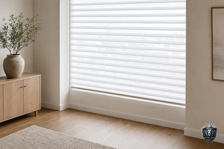 Sheer Shades styled in a Calgary interior