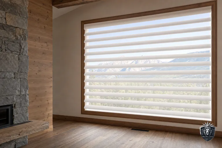 Sheer Shades styled in a Calgary interior